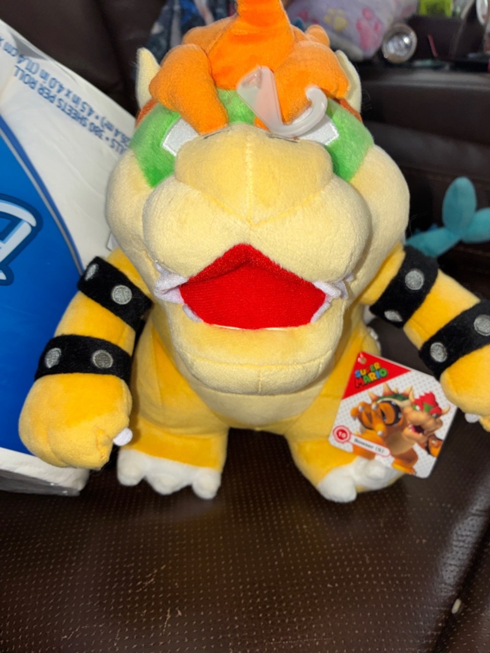 Super Mario Bowser stuffed toy